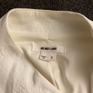 Helmut Lang Size 2 white jacket